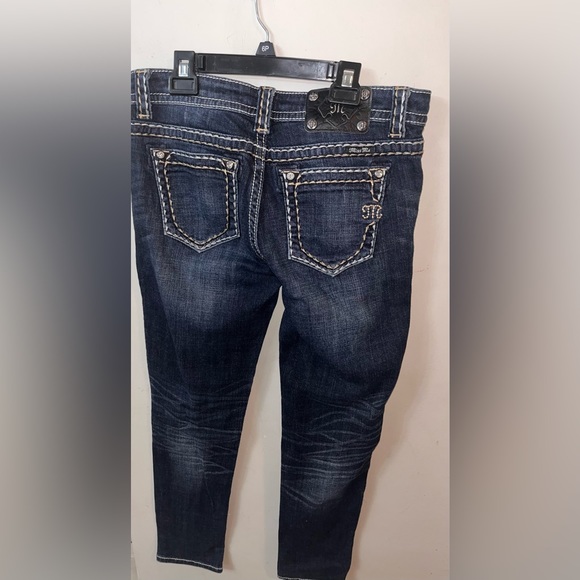 MISS ME SIGNATURE SKINNY WOMENS JEANS Sz 30 - Picture 2 of 15